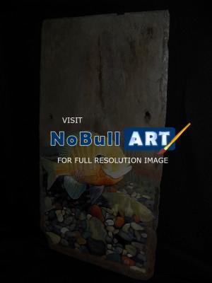 Slate - Bluegill - Acrylic Painting